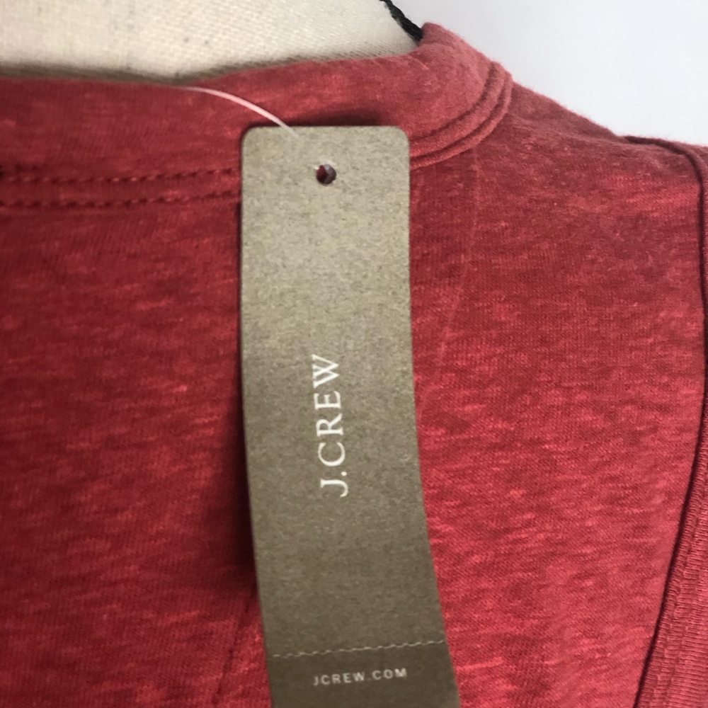 J Crew Crossed Knotted Back Sleeveless Blouse L - Picture 5 of 8